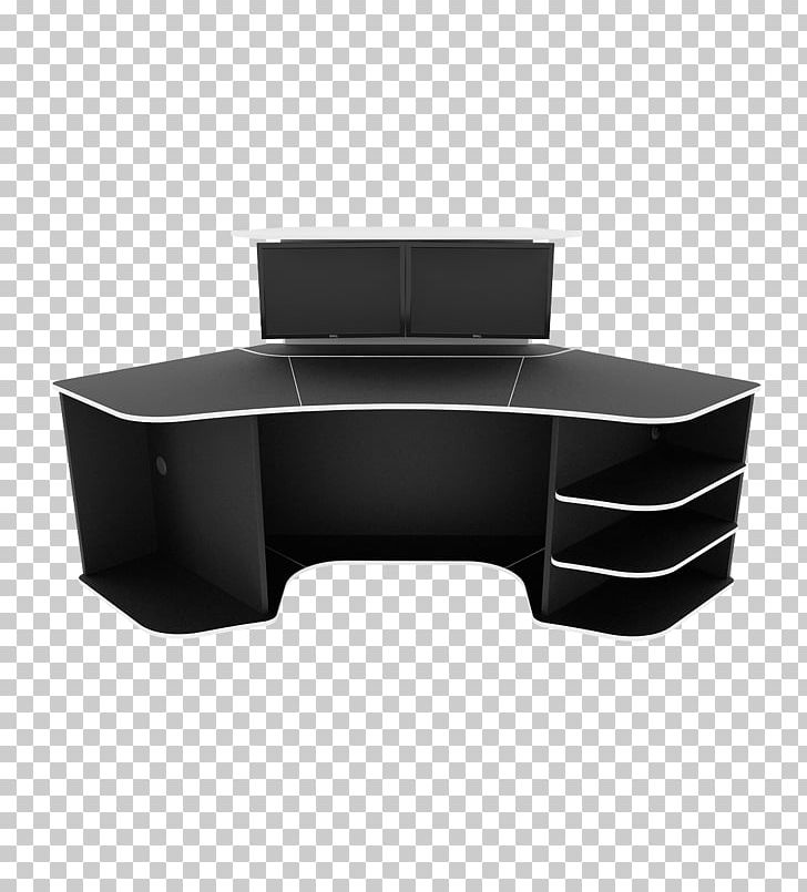 Computer Desk Video Game PlayStation 4 Computer Monitors PNG, Clipart, Angle, Black, Computer, Computer Desk, Computer Monitors Free PNG Download