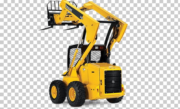 John Deere Skid-steer Loader Pallet Machine Crane PNG, Clipart, Architectural Engineering, Backhoe, Backhoe Loader, Bulldozer, Construction Equipment Free PNG Download