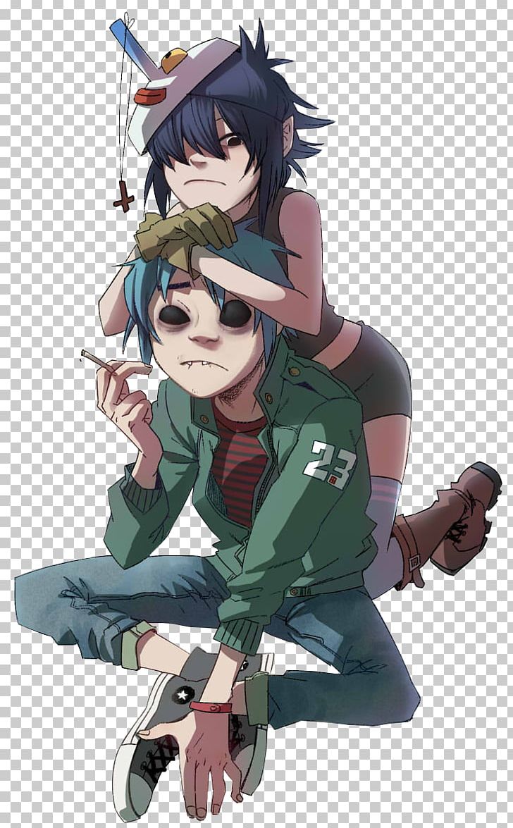 2-D Noodle Gorillaz Murdoc Niccals Drawing PNG, Clipart, 2 D, Anime, Art, Character, Damon Albarn Free PNG Download