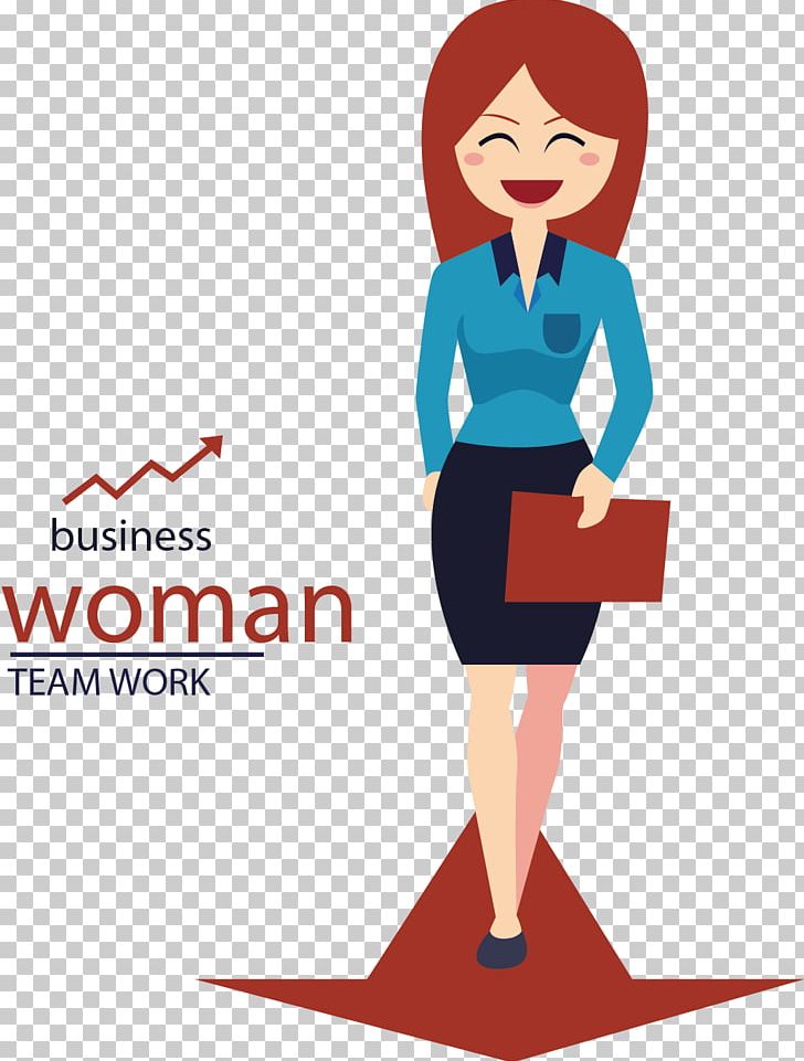 Hand-painted Women In The Workplace PNG, Clipart, Cartoon, Encapsulated Postscript, Fashion Design, Girl, Hand Free PNG Download