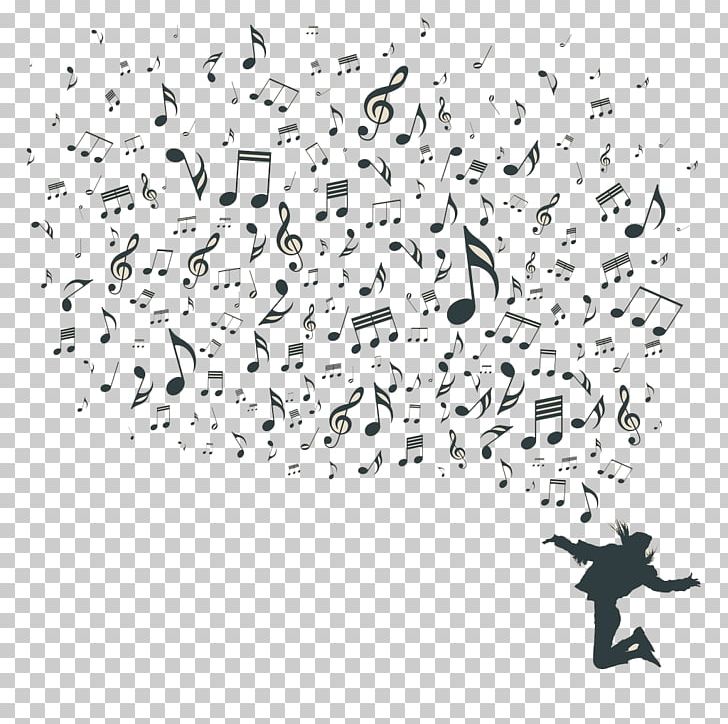Musical Note Silhouette PNG, Clipart, Abstract Art, Angle, Animals, Black, Creative Background Free PNG Download