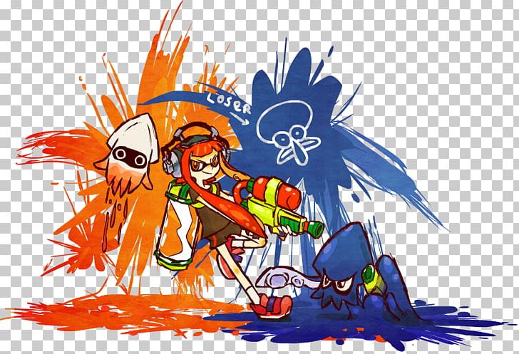 Splatoon 2 Super Smash Bros. For Nintendo 3DS And Wii U PNG, Clipart, Art, Cartoon, Computer Wallpaper, Fictional Character, Game Free PNG Download