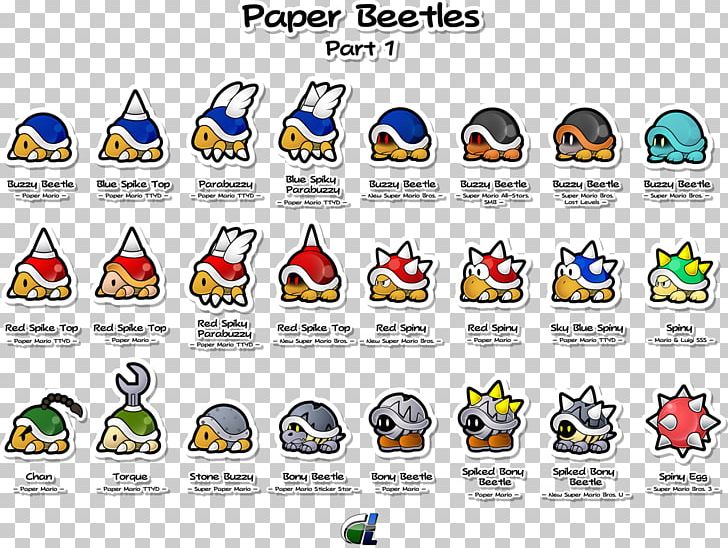 New Super Mario Bros. Wii Buzzy Beetle PNG, Clipart, Animals, Beetle, Blue Shell, Brand, Bullet Bill Free PNG Download