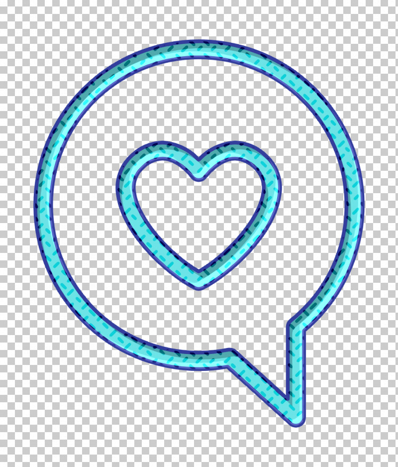 Talk Icon Valentine Icon PNG, Clipart, Heart, Line, Symbol, Talk Icon, Turquoise Free PNG Download