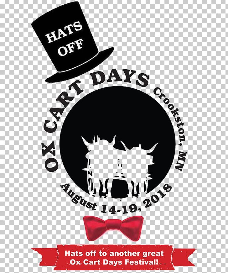 Crookston Ox Cart Days Logo Font Headgear Png, Clipart, Animal, Black 