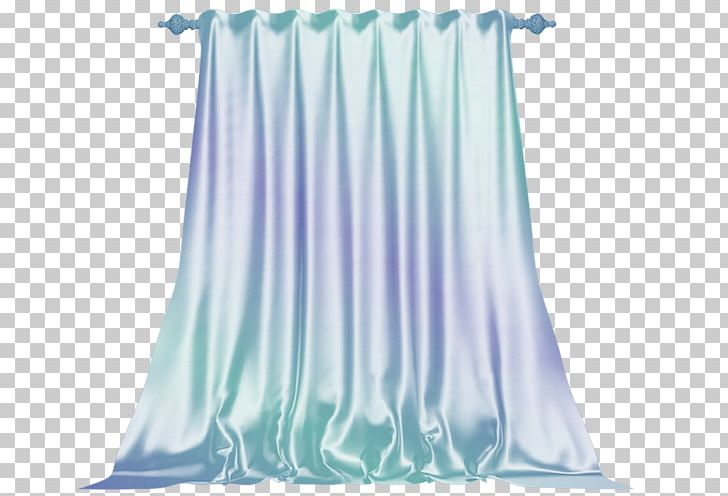 Curtain Blue PNG, Clipart, Animaatio, Aqua, Blue, Computer Icons, Curtain Free PNG Download