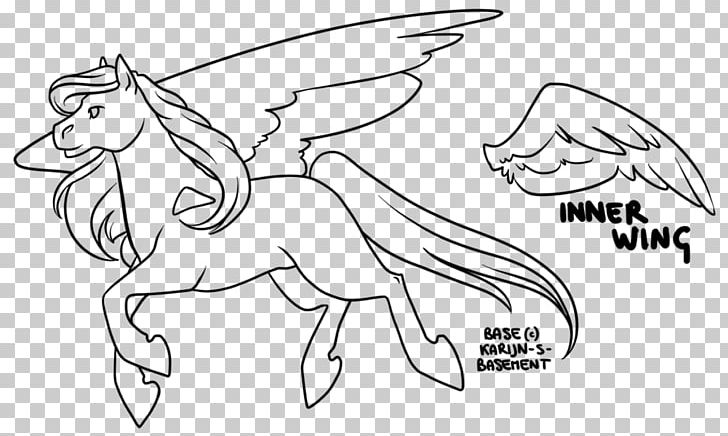 Line Art Mustang Pegasus Drawing Unicorn PNG, Clipart, Arm, Artwork, Black And White, Chibi, Chibiusa Free PNG Download