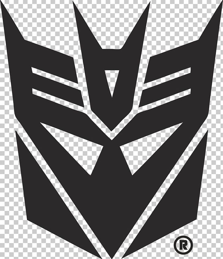 Transformers: The Game Logo Optimus Prime Transformers Decepticons PNG, Clipart, Angle, Autobot, Black, Black And White, Decal Free PNG Download