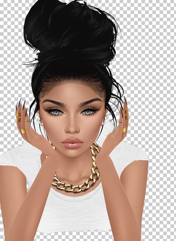 Second Life Avatar IMVU PNG, Clipart, Ava, Beauty, Black Hair, Brown Hair, Character Free PNG Download