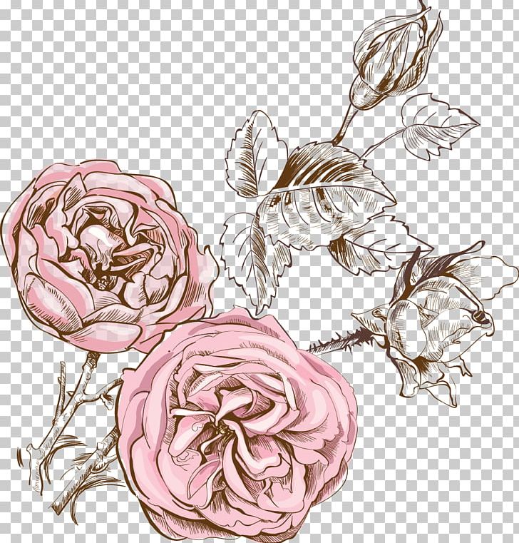 Floral Design Drawing Watercolor Painting PNG, Clipart, Floral, Flower, Flower Arranging, Fresh Vector, Hand Painted Free PNG Download