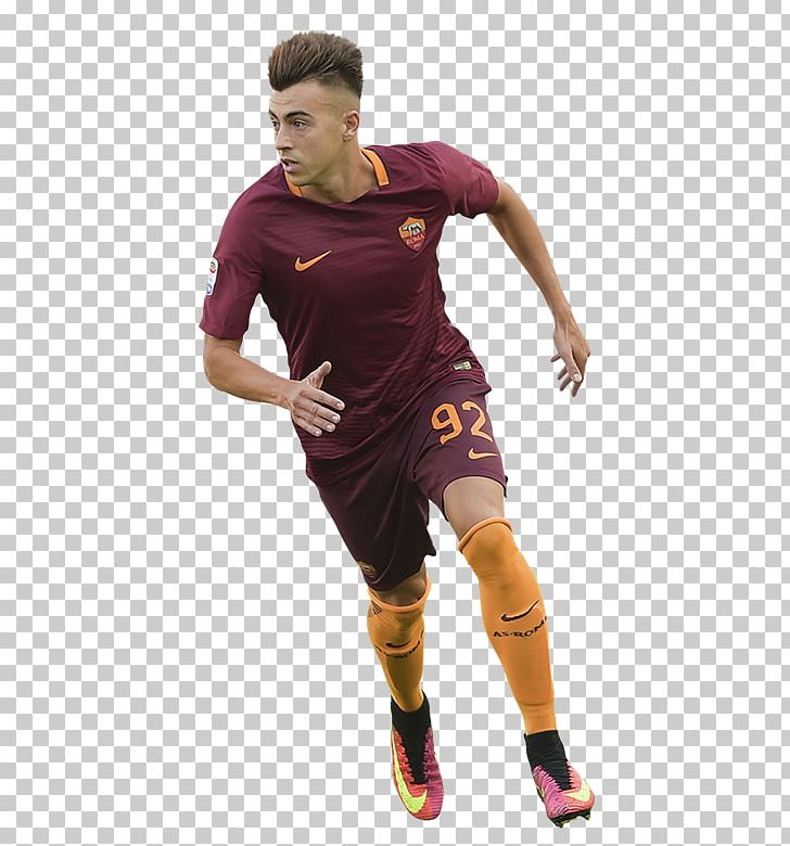 Stephan El Shaarawy A.S. Roma Jersey Football Player PNG, Clipart, As Roma, Ball, Bologna, Clothing, Desktop Wallpaper Free PNG Download