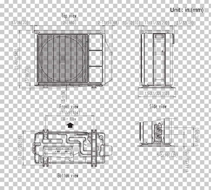 Wiring Diagram HVAC Floor Plan Air Conditioning Room PNG, Clipart, Air Conditioning, Angle, Architecture, Black And White, Cable Harness Free PNG Download