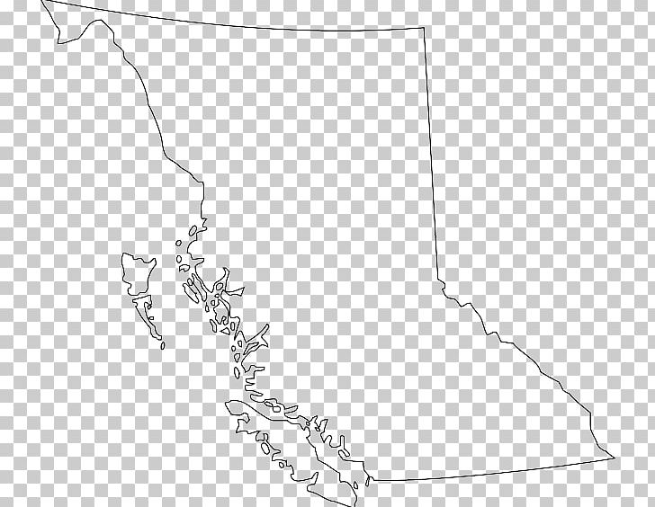 Flag Of British Columbia Blank Map PNG, Clipart, Angle, Area, Arm, Black, Black And White Free PNG Download