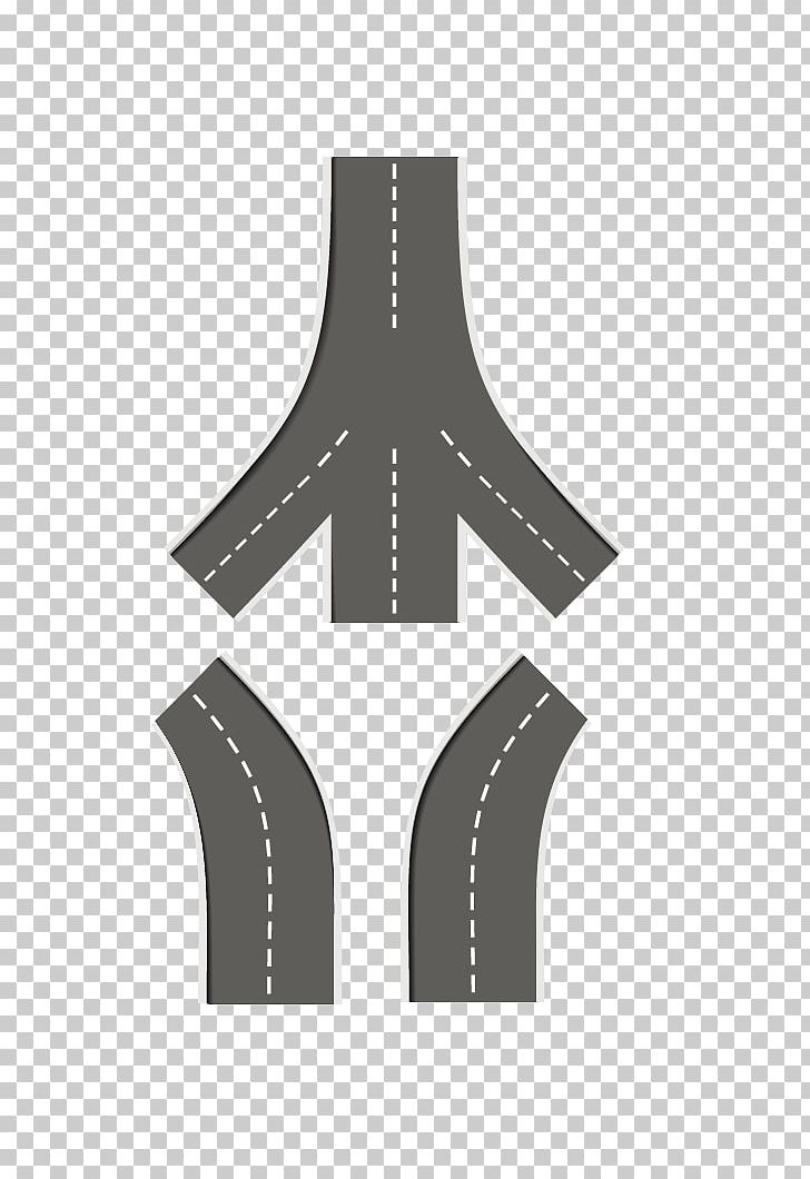 Road Highway Euclidean PNG, Clipart, Adobe Illustrator, Arrow, Asphalt Road, Black And White, Encapsulated Postscript Free PNG Download
