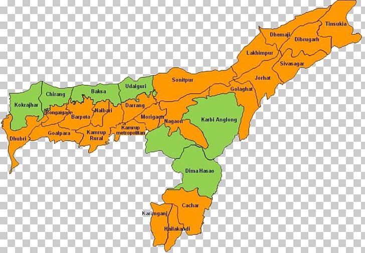 Tezpur Jorhat Dibrugarh Silchar Government Of Assam PNG, Clipart, Area, Assam, Assamese, Blank Map, Counselling Free PNG Download