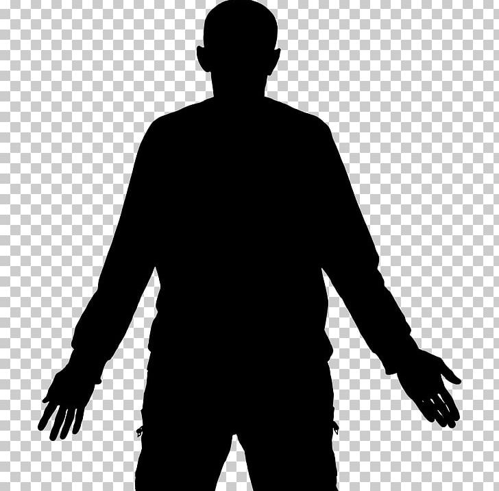 Silhouette Male PNG, Clipart, Animals, Arm, Black, Black And White, Clip Art Free PNG Download
