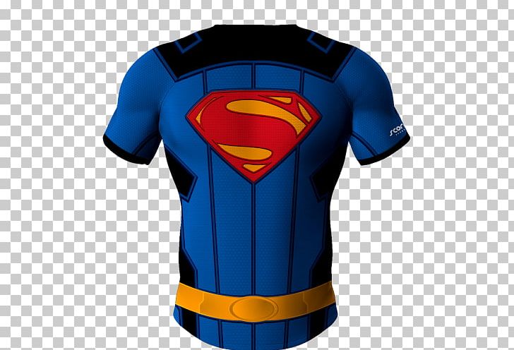 T-shirt Sleeve PNG, Clipart, Active Shirt, Clothing, Cobalt Blue, Electric Blue, Fictional Character Free PNG Download