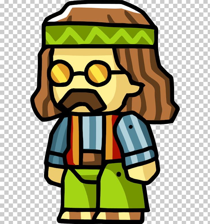 Scribblenauts Unlimited Hippie 1960s PNG, Clipart, 1960s, Artwork, Fandom, Fictional Character, Hippie Free PNG Download