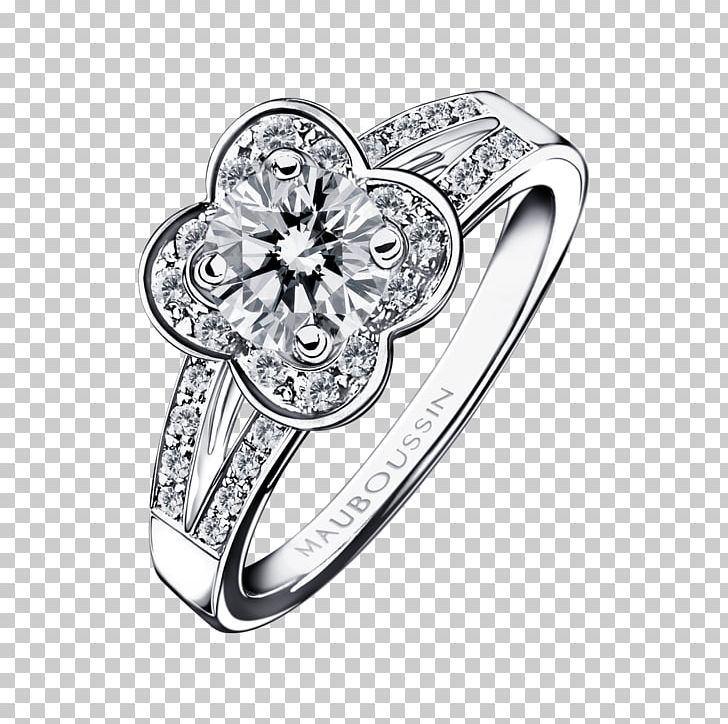 Earring Jewellery Mauboussin Engagement Ring PNG, Clipart, Body Jewelry, Brilliant, Carat, Chance, Charms Pendants Free PNG Download
