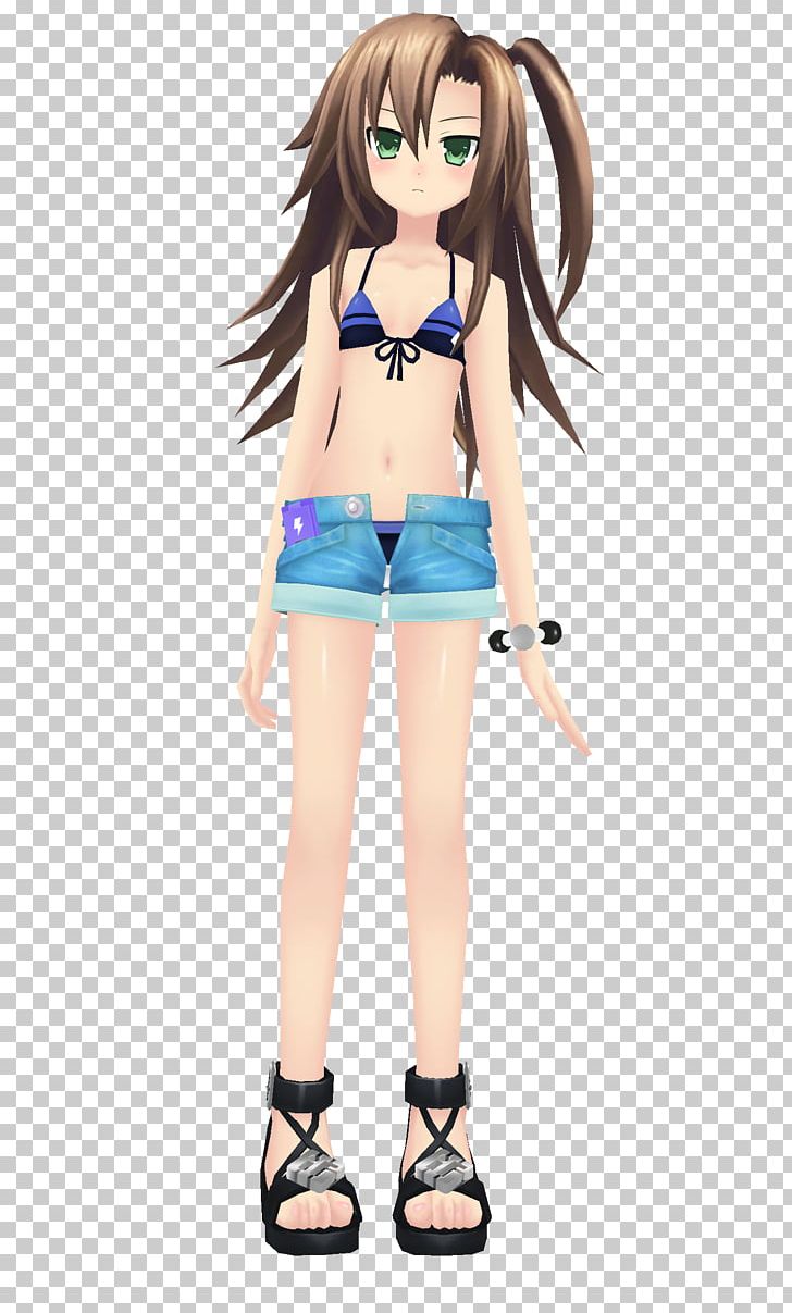 Hyperdimension Neptunia Victory Hyperdimension Neptunia Mk2 Hyperdimension Neptunia: Producing Perfection Video Game Swimsuit PNG, Clipart, Arm, Black Hair, Doll, Girl, Girl Swimsuit Free PNG Download
