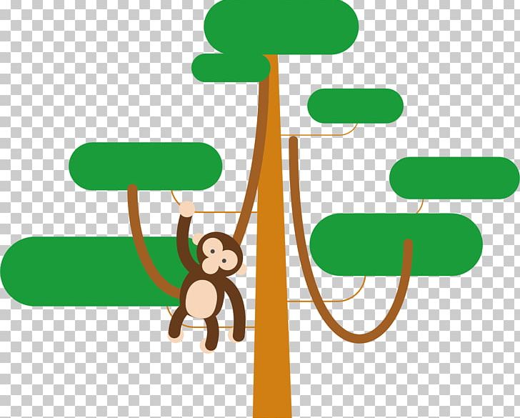 Tree Monkey Euclidean PNG, Clipart, Animals, Artworks, Brand, Cartoon, Climbing Vector Free PNG Download