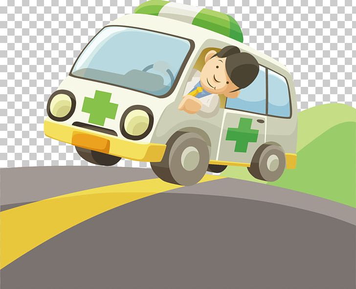 Ambulance Cartoon PNG, Clipart, Ambulance Vector, Automotive, Car