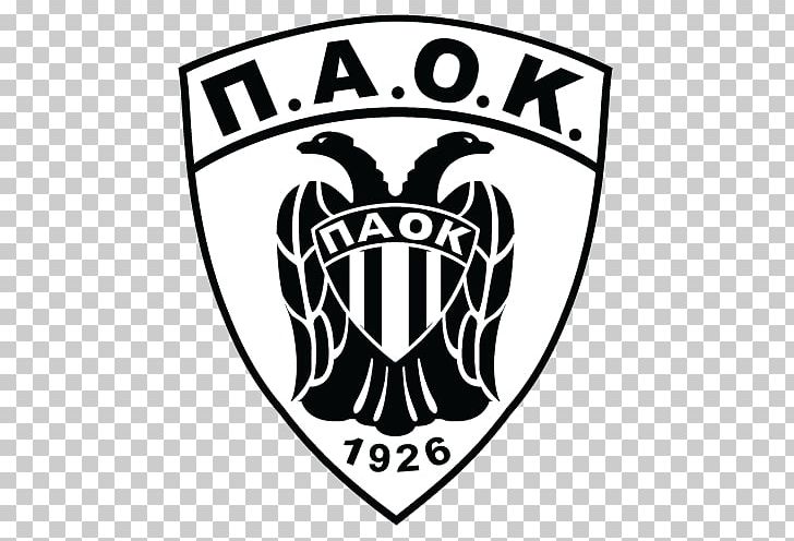 PAOK FC Toumba Stadium P.A.O.K. V.C. 2018–19 UEFA Champions League Qualifying Phase And Play-off Round P.A.O.K. BC PNG, Clipart, Area, Black, Black And White, Brand, Crest Free PNG Download