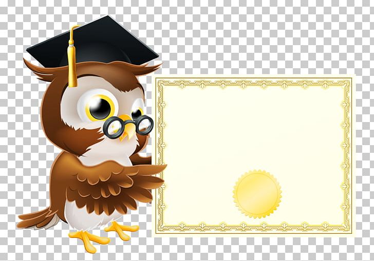 Owl School PNG, Clipart, Art, Beak, Bird, Bird Of Prey, Diploma Free PNG Download