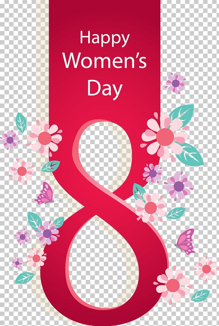 International Womens Day Woman March 8 PNG, Clipart, Circle, Fathers Day, Female, Floral, Flower Free PNG Download