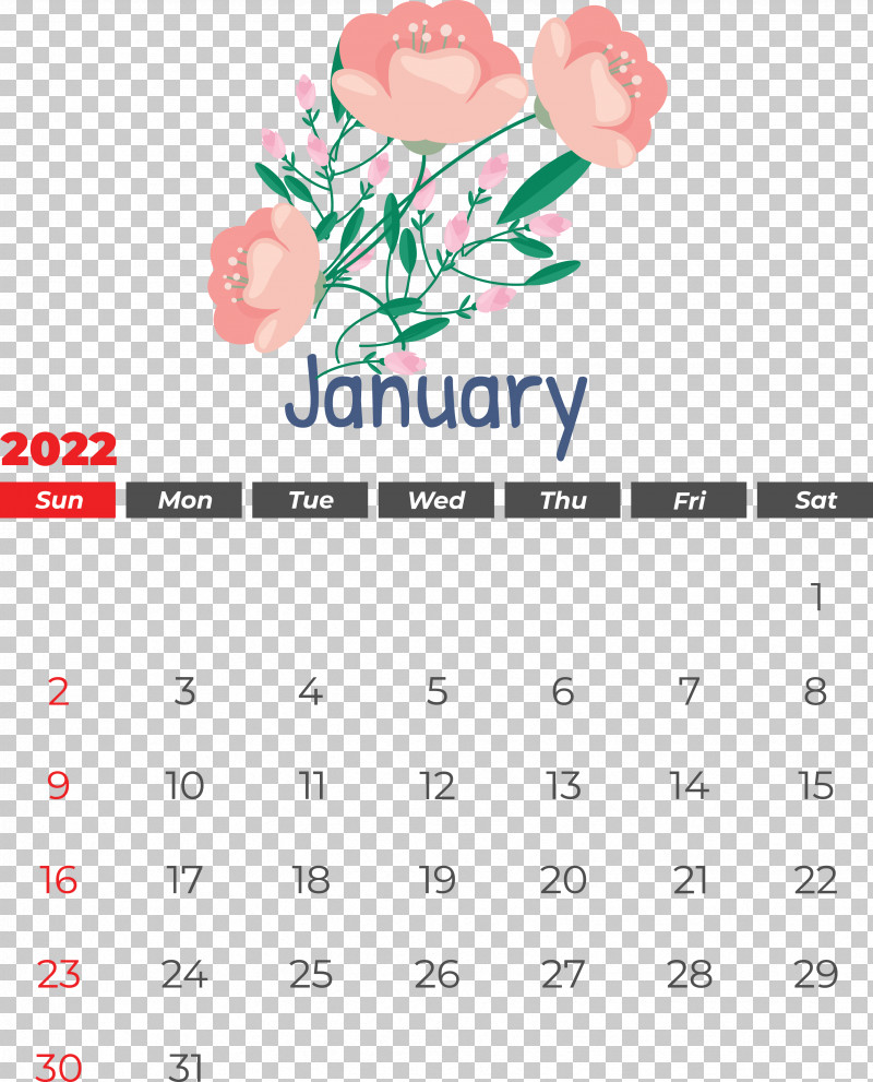 Floral Design PNG, Clipart, Calendar, Floral Design, Flower, Flower Line, January Free PNG Download