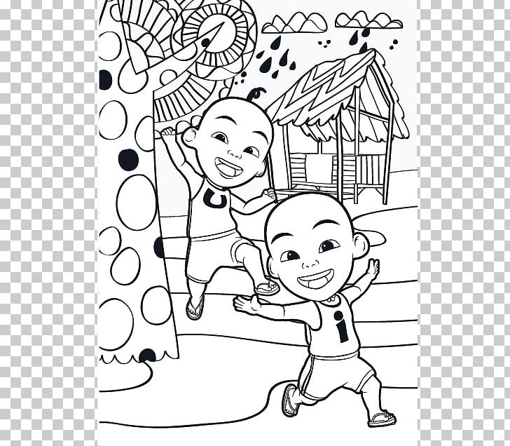 Coloring Book Doodle Character PNG, Clipart, Angle, Behavior, Black, Black And White, Book Free PNG Download