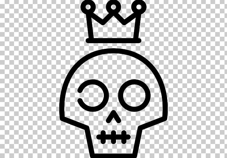 Computer Icons Skull Icon Design PNG, Clipart, Area, Black And White, Bone, Computer Icons, Crown Free PNG Download
