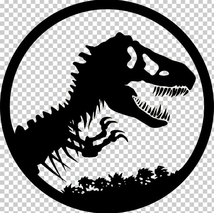 Jurassic Park Jurassic World Evolution PNG, Clipart, Artwork, Black And White, Computer Icons, Dinosaur, Fictional Character Free PNG Download