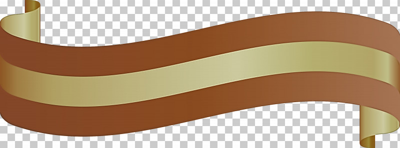 Ribbon S Ribbon PNG, Clipart, Beige, Brown, Line, Material Property, Metal Free PNG Download