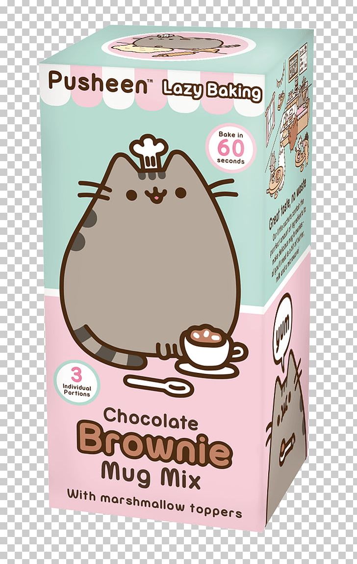 Chocolate Brownie Pusheen Cat Chocolate Chip PNG, Clipart, Baking, Belgian Chocolate, Belgian Cuisine, Candy, Cat Free PNG Download