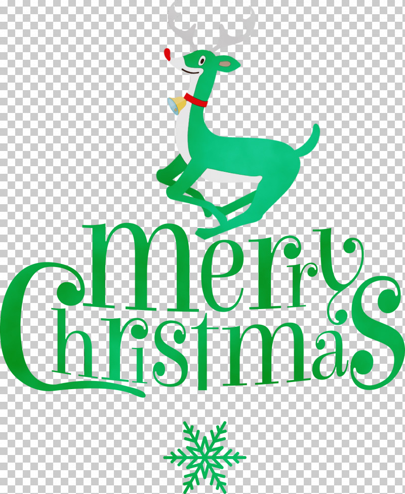 Reindeer PNG, Clipart, Deer, Green Merry Christmas, Leaf, Logo, Meter Free PNG Download