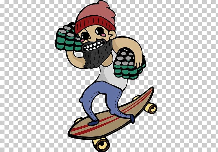 Sticker Telegram Man Skateboard PNG, Clipart, Character, Fiction, Fictional Character, Headgear, Man Free PNG Download