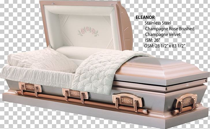 Coffin Funeral Home Stainless Steel Burial Vault PNG, Clipart, Box, Brushed Metal, Burial, Burial Vault, Cloth Free PNG Download