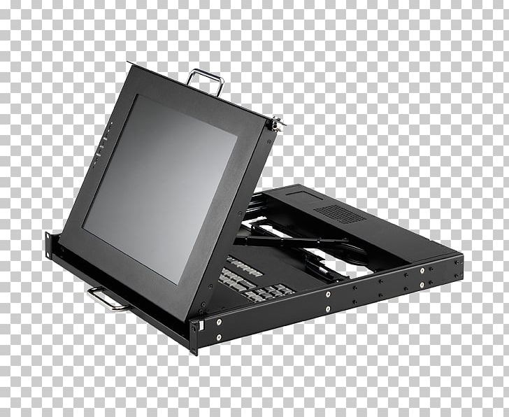 Computer Keyboard KVM Switches Laptop 19-inch Rack Computer Monitors PNG, Clipart, 19inch Rack, Angle, Computer, Computer Keyboard, Computer Monitor Accessory Free PNG Download