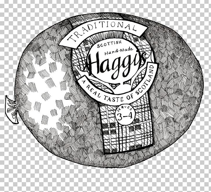 Haggis Scottish Cuisine Scotland Mince And Tatties Burns Night PNG, Clipart, Art, Black And White, Burns Night, Gift, Haggis Free PNG Download