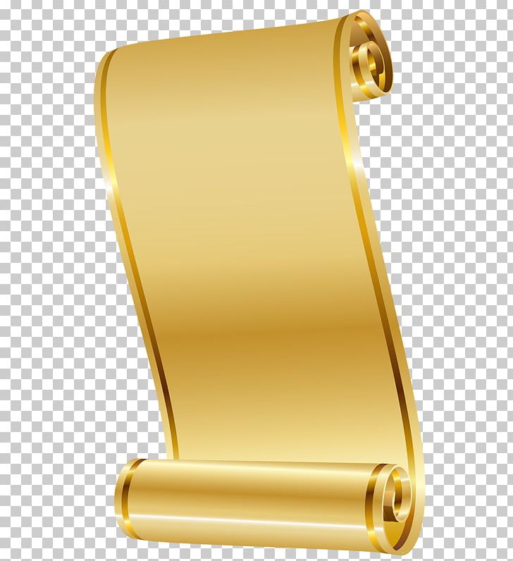 Paper Scroll PNG, Clipart, Brass, Clip Art, Gold, Material, Metal Free PNG Download