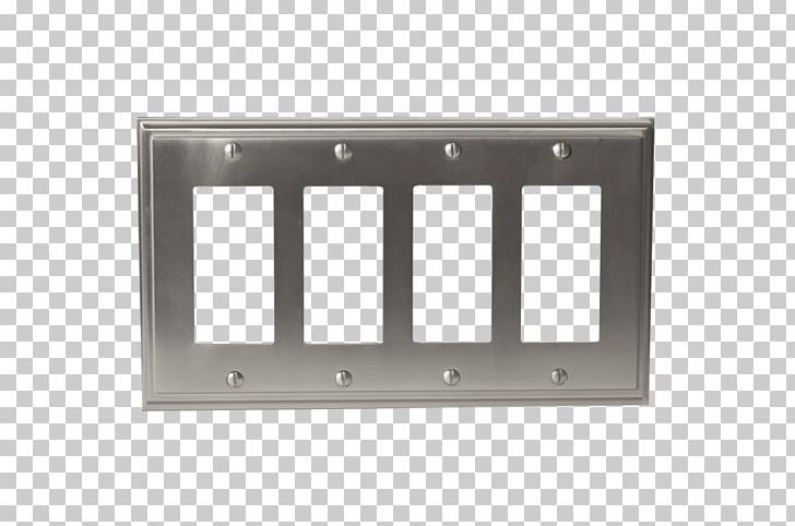 Brushed Metal Nickel Wall Plate PNG, Clipart, Angle, Brushed Metal, Cabinetry, Com, Electrical Switches Free PNG Download