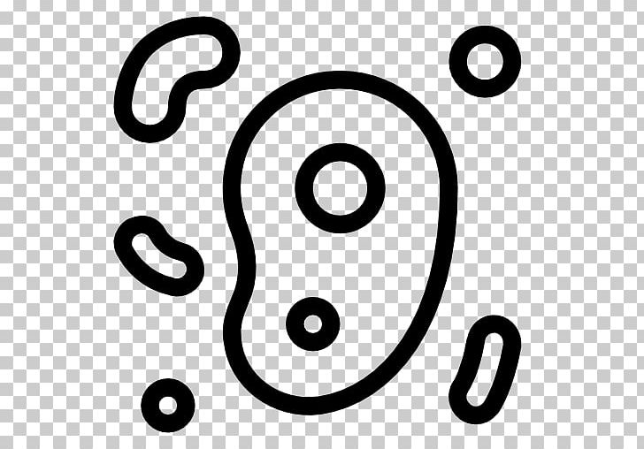 Computer Icons Microorganism PNG, Clipart, Area, Black And White, Circle, Computer Font, Computer Icons Free PNG Download