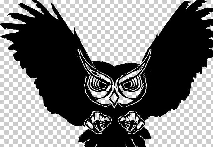 Owl Bird Black And White Desktop PNG, Clipart, Animals, Beak, Bird, Bird Of Prey, Black Free PNG Download