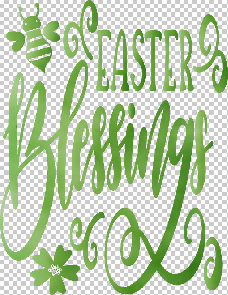 Green Text Font Leaf Plant PNG, Clipart, Calligraphy, Easter Day, Easter Sunday, Green, Leaf Free PNG Download