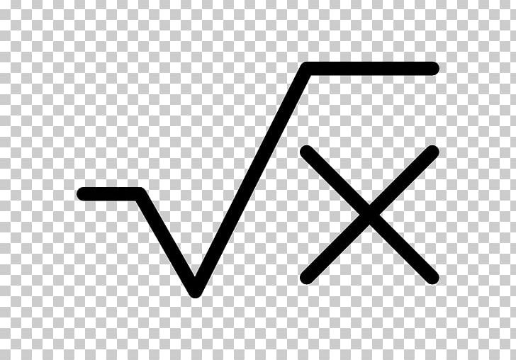 Mathematics Square Root Computer Icons Zero Of A Function Angle PNG, Clipart, Angle, Black, Black And White, Computer Icons, Line Free PNG Download