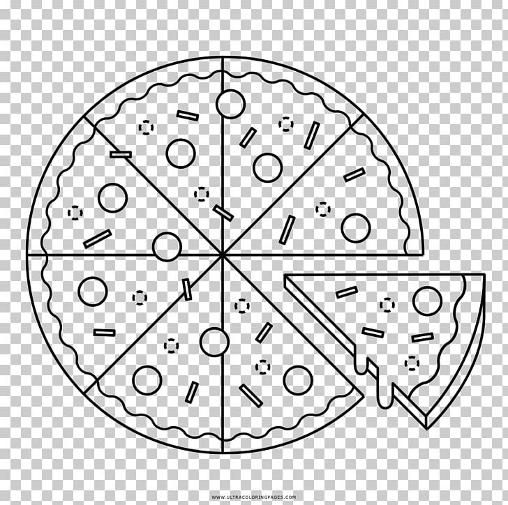 Pizza Drawing Coloring Book Line Art PNG, Clipart, Angle, Area, Ausmalbild, Black And White, Cartoon Free PNG Download