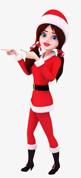 Christmas Christmas Girl Buckle Clip Free PNG, Clipart, Buckle Clipart, Buckle Clipart, Christmas, Christmas Clipart, Christmas Clipart Free PNG Download