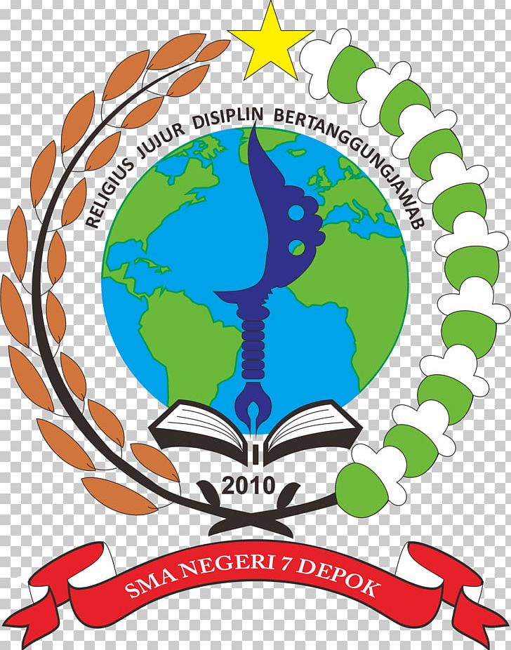 SMA Negeri 7 Depok Logo State Senior High School 5 Depok PNG, Clipart, Area, Artwork, Brand, Depok, Depok City Free PNG Download