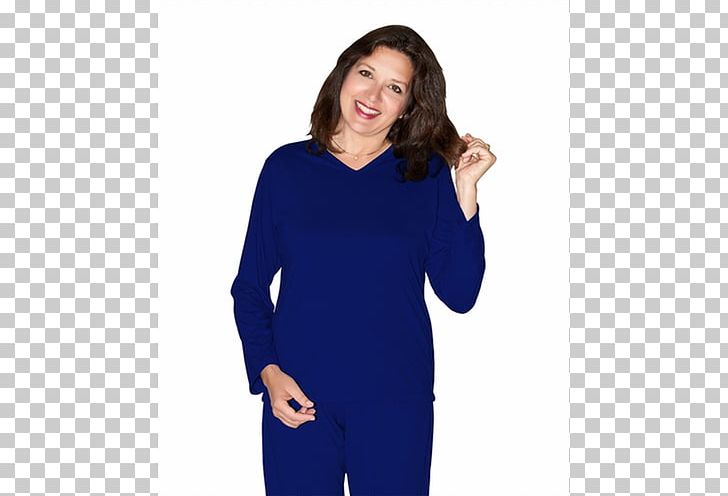 T-shirt Clothing Nightwear Sleeve Pajamas PNG, Clipart, Blue, Clothing, Coat, Cobalt Blue, Dress Free PNG Download